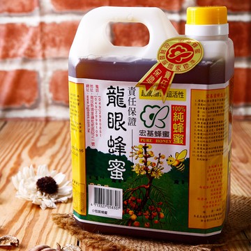 【宏基】單獎小桶蜂蜜(1800g/桶)