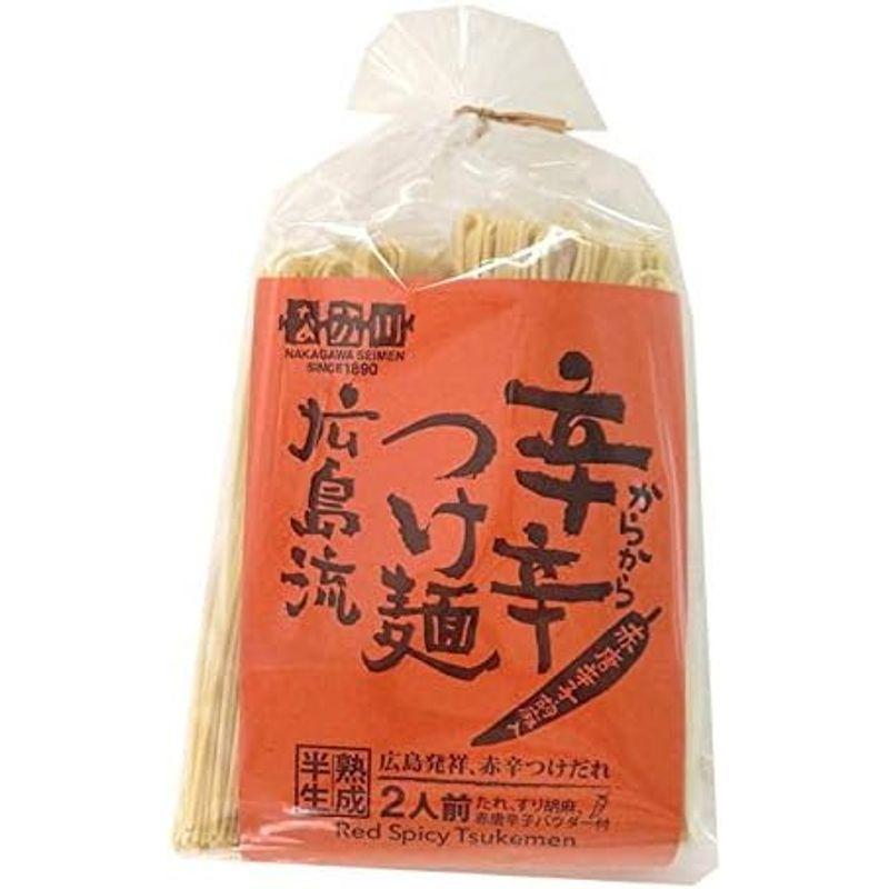 瀬戸内麺工房なか川 辛辛つけ麺 366g ×3袋