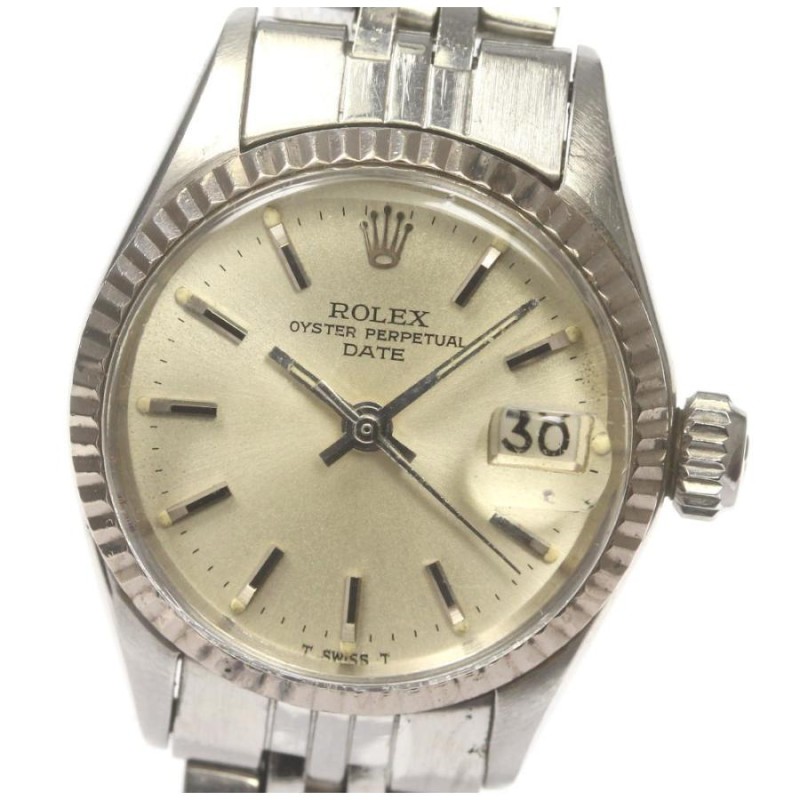 ROLEX】ロレックス オイスター パーペチュアル デイト 6517 cal.1161 ...