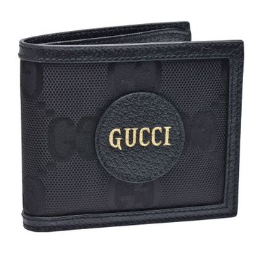 GUCCI Off the Grid系列尼龍摺疊短夾(黑色)