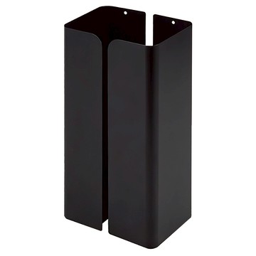 上手家居 金屬磁吸面紙盒 面紙盒/衛生紙盒/衛生紙架/面紙盒壁掛  1個  黑色