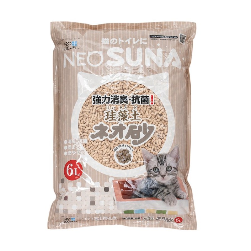 コーチョー] NEO SUNA ネオ砂 カーボン 6L 入数8 【11ケース単位販売】-