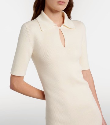 Jil Sander Knitted wool midi dress