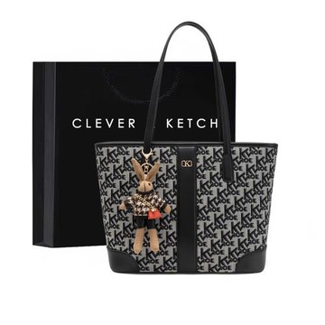 (免運)Clever&Ketch時尚大容量單肩包包女2025新款高級感百搭托特包通勤