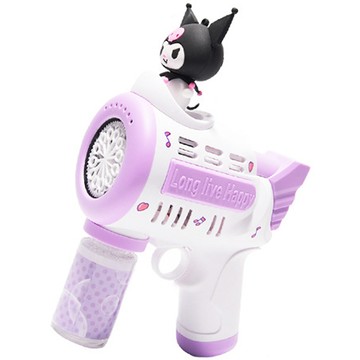 Sanrio 凱蒂貓KITTY美樂蒂酷洛米大耳狗電動泡泡槍泡泡棒吹泡泡玩具 84847(生日禮物 聖誕節 平輸品)【小品館】