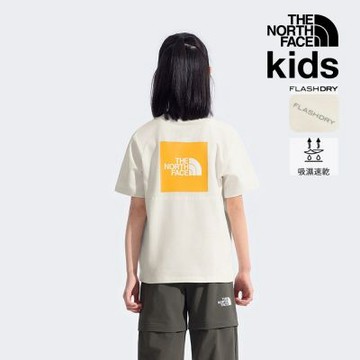 The North Face TEEN NSE BOX LOGO SS TEE GRAPHIC - AP 中大童 短袖上衣 NF0A8GVWQLI