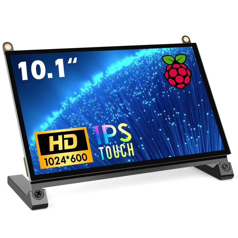 ROADOM 10インチ Raspberry Pi用タッチモニター IPS 1024X600 タッチ