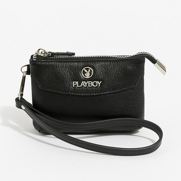 PLAYBOY - 零錢包  Midnight Cherry系列 - 黑色