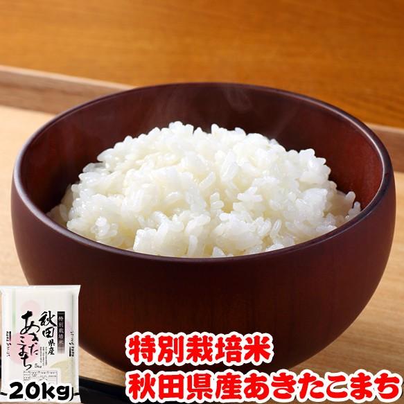 新米 20kg(5kgx4) 秋田県産 あきたこまち 米 令和5年産 特別栽培米 内のし対応 贈り物