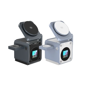 PHILIPS Qi2.2智能三合一充電座 <內建主動式散熱風扇 三星手錶充電> DLK3551Q 廠商直送
