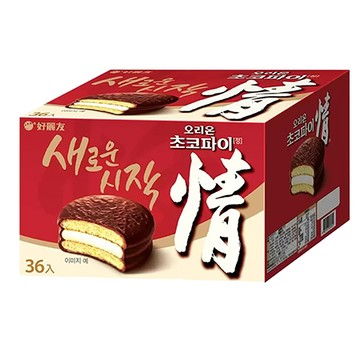 好麗友情巧克力派/1404g/36入