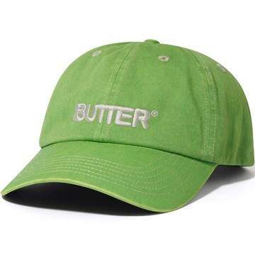 BUTTER GOODS BG252E11103F ROUNDED 6 PANEL CAP 老帽 棒球帽 (水洗綠色)