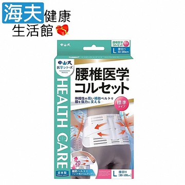 【海夫健康生活館】中山式 護腰(未滅菌) LZ 腰椎醫學護腰 滑動式薄型(F0126-02)