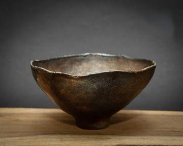 柴燒茶碗  鬱　TB-19002