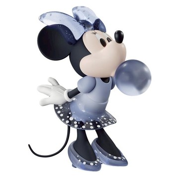 魔力風暴 潮服系列 吹泡泡米妮公仔 灰白色  1個