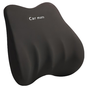 KEYIE 歐瑞朗 慢回彈太空記憶棉汽車腰靠枕  1個  黑色