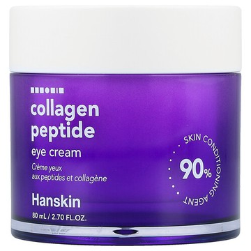 Hanskin, 膠原蛋白肽，眼霜，2.7 液量盎司（80 毫升）