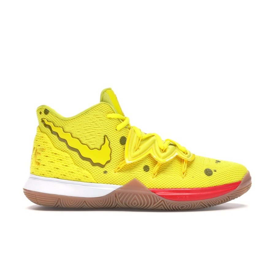 ナイキ キッズ レディース カイリー５ Nike Kyrie 5 V Gs Spongebob バッシュ ミニバス Opti Yellow Opti Yellow 通販 Lineポイント最大0 5 Get Lineショッピング