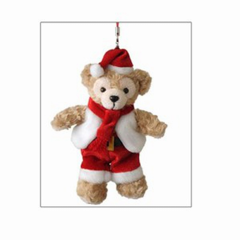 10ダッフィー Duffy ダッフィーのクリスマス限定 ぬいぐるみストラップ 通販 Lineポイント最大1 0 Get Lineショッピング