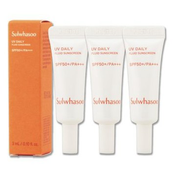 (即期品)Sulwhasoo 雪花秀 超輕透防水防曬乳 3ML x 3(效期至2027年01月)