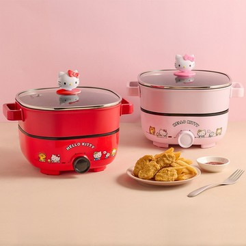 妝點家｜正版授權Hello Kitty多功能分離式料理鍋