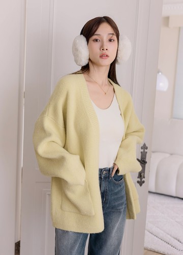 韓系微厚毛衣外套