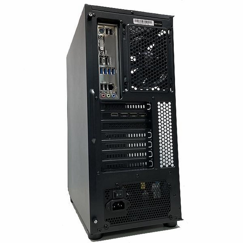 ゲーミングpc RTX3050 Ryzen5 5500 16GB 新品SSD 500GB 中古 