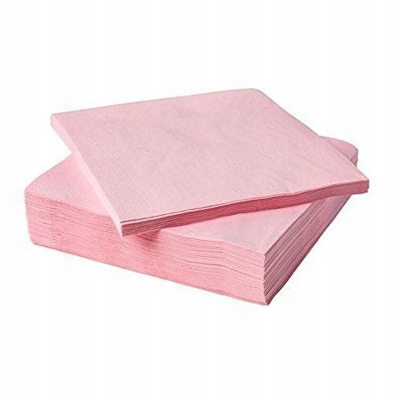 ＩＫＥＡ/イケア FANTASTISK：ペーパーナプキン40×40cm 50枚セット ライトピンク （403.684.83） 通販  LINEポイント最大GET | LINEショッピング