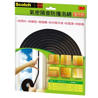 3M 室外用氣密隔音防撞泡棉-8802