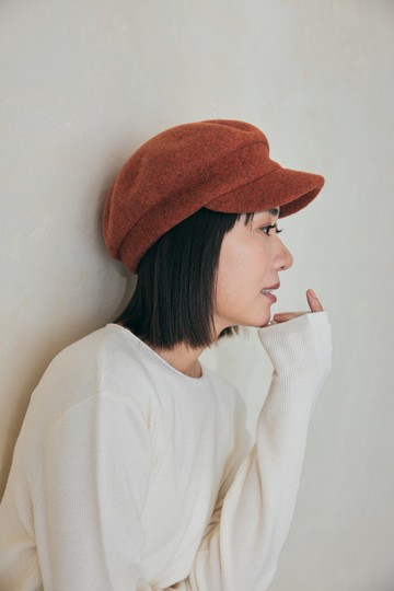 月夜小遊報童帽-岩火橘