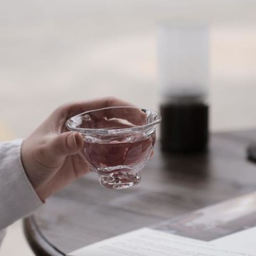 四閑堂 融明手作琉璃全手工琉璃樵家小盞茶杯主人杯設計師款