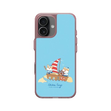 iPhone 17 Clear (相機按鈕) 晶醺玫 - 柴語錄 Shiba Says - 柴語錄-海軍出任務
