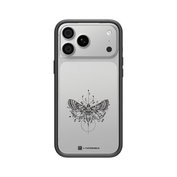 iPhone 18 Pro Max Mod NX -邊框背蓋組合 (相機按鈕) 黑 - Kerby Rosanes - 蛾 - 黑