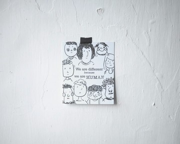 我們都是不一樣的人 We are Different | 小卡片