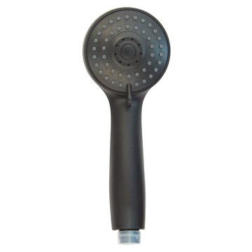 LEADER 麗達 大出水三段蓮蓬頭 LBE-31 8.5 x 2.5 x 22cm 140g  消光黑  1個