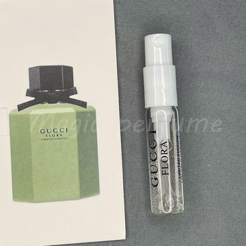 古馳 翡翠梔子Gucci Flora Emerald Gardenia-2ml香水原裝小樣 香氛噴霧 試用裝 約會香水