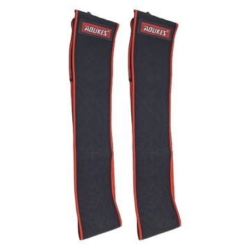 AOLIKES 奧力克斯 護踝 棉綸 聚酯纖維 彈性纖維 氨綸 中國製  85 x 8cm  黑色  2個