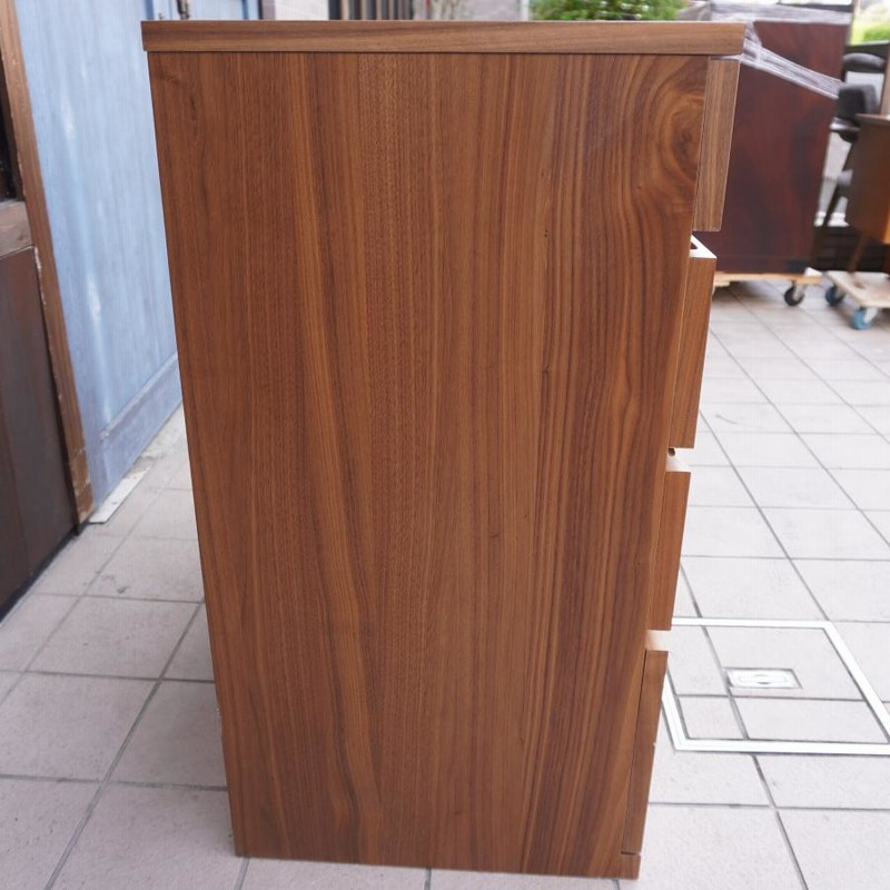 MUJI 無印良品 ウォールナット材 4段チェスト シンプル MUJI 無印良品 ウォールナット材 4段チェスト シンプル
