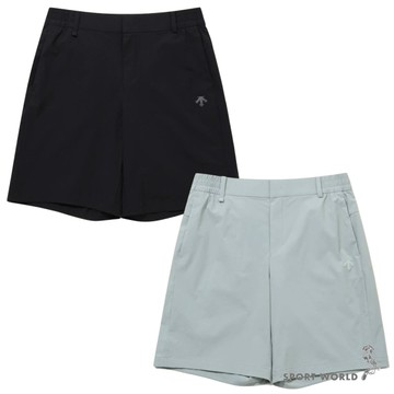 Descente 迪桑特 短褲 男裝 口袋 黑/薄荷綠【運動世界】SR121DHP31-BLK0/SR121DHP31-MINT