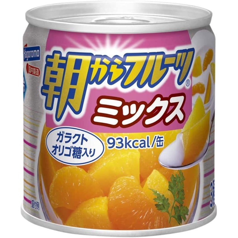 はごろも 朝からフルーツ ミックス 190g ×24個