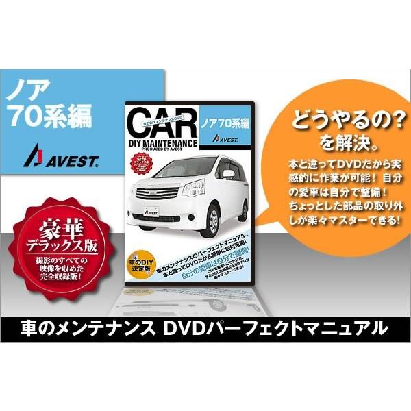 avest アベスト メンテナンスDVD ノア 70系