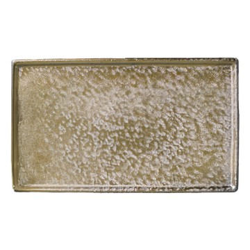 佐和陶瓷 金釉板前長皿 - 日本製  22 x 13 x 3cm  1個
