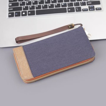 baellerry復古帆布男士手拿包