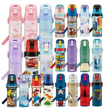 Skater不鏽鋼直飲保溫水壺(470ml) 多款可選