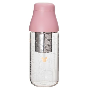 TOAST Living SCENE 隨身玻璃茶瓶  粉色  500ml  1入