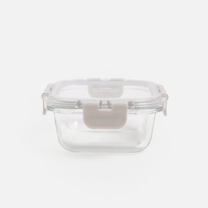耐熱Tritan玻璃保鮮盒300mL 方形