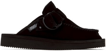 SUICOKE 黑色 LEMI-Sab 穆勒鞋