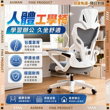 🥇歐曼🥇隔日達 電腦椅 人體工學 居家辦公 久坐支撐 可躺升降 沙發電競椅 辦公椅 網椅辦公椅 主管辦公椅 遊戲電競椅
