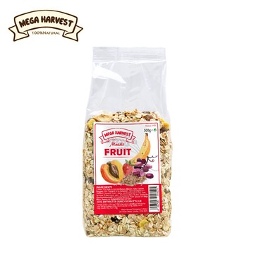 Mega Harvest什錦水果穀片500g