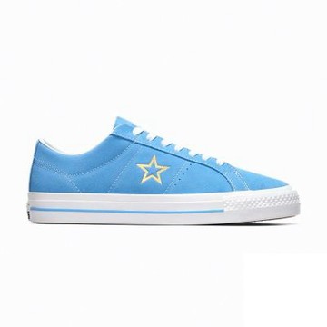 Converse One Star Pro Ox Lt 運動鞋 男鞋 休閒鞋 藍色 麂皮 板鞋 A06647C